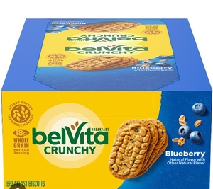 lot 4176 image: Belvita Crunchy Blueberry Breakfast Biscuits 8 Packs