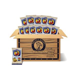 lot 4194 image: Pirates Booty Aged White Cheddar Cheese Puffs, Gluten-Free, Kids Snacks, 1oz (12ct)