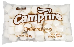 lot 4210 image: Campfire Large White Marshmallows 1lb Bag