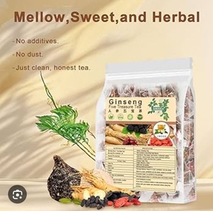 lot 4215 image: Ginseng Five Treasures Herbal Tea 30 Bags