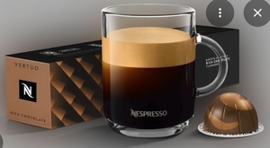 lot 4283 image: Nespresso Vertuo Rich Chocolate Coffee Pods 10 Count