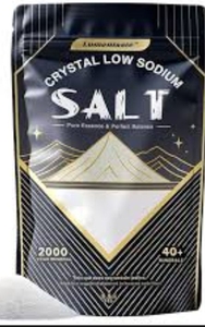 lot 4303 image: Crystal Low Sodium Salt 7000 - Premium Table Salt 8.8 Oz
