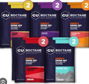 lot 4372 image: GU Roctane energy drink mix variety 10 pack