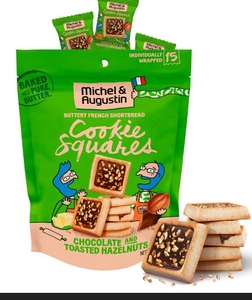 lot 4385 image: Michel & Augustin Cookie Squares - Chocolate Hazelnut