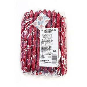 lot 4405 image: Tillamook - Hunters Sausage Sticks - 36ct (NO VISIBLE EXP DATE)