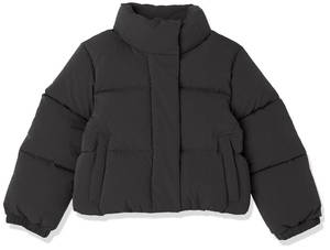 lot 4407 image: Amazon Essentials Girls Modern Matte Puffer, Black, 3T