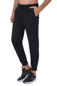 lot 4509 image: AbleTree 27 Inseam Athletic Jogger Pants for Short Men 78 Quick Dry Workout Tapered Stretch Sweatpants Casual