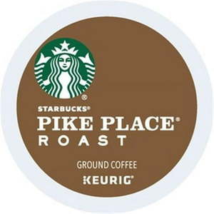 lot 4535 image: Starbucks K-Cup Pike Place Roast Coffee 24 pods