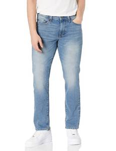 lot 4549 image: Amazon Essentials Mens Slim-Fit Jeans - Discontinued Colors, Light Wash, 36W x 30L