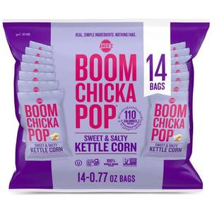 lot 4561 image: Angies Sweet & Salty Kettle Corn Popcorn Multipack - 10.78oz14ct