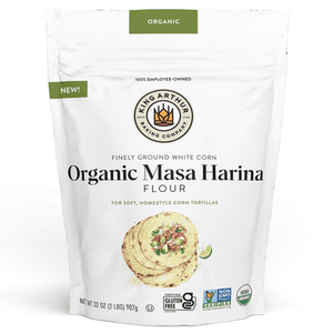lot 4672 image: King Arthur Organic Masa Harina Flour  2 lb Bag