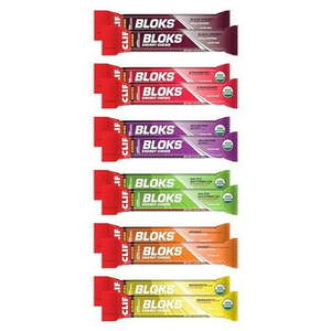 lot 4700 image: CLIF BLOKS - Energy Chews - Variety Pack - Non-GMO - Plant Based - Fast Fuel for Cycling and Running - Quick Carbohydrates and Electrolytes - 2.12 oz. Packets (12 Count)