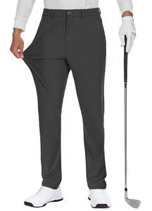 lot 4750 image: JWM Mens Golf Dress Pant Stretch - 30 Work Business Casual Comfy Trousers Slacks Quick Dry Lightweight Thickened