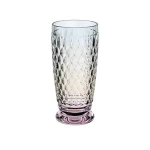 lot 4757 image: Villeroy & Boch Boston Pearl Long Drink Glass, 13.5 oz, Crystal Glass for Cocktails, Made in Germany, Dishwasher-Safe
