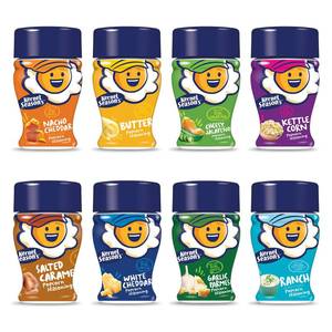lot 4765 image: Kernel Seasons Popcorn Seasoning Mini Jars Variety Pack, 0.9 Ounce (Pack of 8) BEST BY MAY 2027