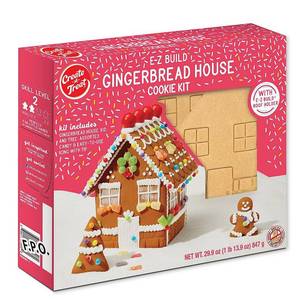 lot 4783 image: E-Z Build Large Gingerbread House Kit