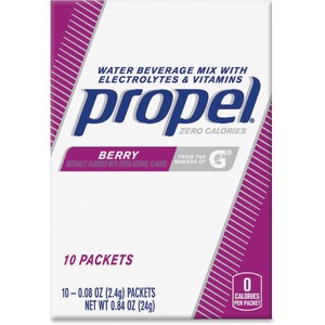 lot 4788 image: BERRY ELECTROLYTE WATER BEVERAGE MIX, BERRY 10 packets