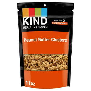 lot 4797 image: KIND GRANOLA PEANUT BUTTER WHOLE GRAIN CLUSTERS 11 OZ