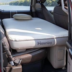 lot 341894 image: Retails for $270 Truck Mattress, TPU Air Foam Camping Bed, Back Seat Inflatable CozyPad with Rechargeable Built-in Pump, Portable Travel Sleeping Mattress for Pickup Trucks