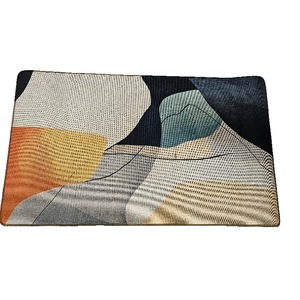 lot 2466 image: Diatomaceous Earth Bath Mat,Geometric-Shapes Non-Slip Volume Super Absorbent Fast Drying Eco-Friendly Easy to Clean for Bathroom Kitchen Door mat 17 28.5 Inch