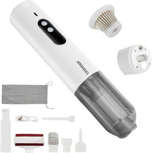 lot 2480 image: 5-in-1 Handheld Car Vacuum Portable Cordless - 20000Pa High Power VacuumingBlowingSOSLED LightWindow Breaker,Rechargeable Vacuum Cleaner, Portable Vacuum for Car, Home & Pet Hair