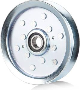 lot 2545 image: Flat Idler Pulley Replaces for John Deere GY20110 102 105 115 125 135 155C Sabre 1642HS
