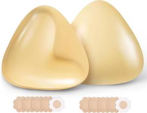 lot 2548 image: Sticky Bra Inserts Push Up- Reusable Double Sided Adhesive Bra, Instant Lift Silicone Bra Inserts C Cup