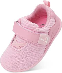 lot 2595 image: L-RUN Toddler Sneakers Boys Girls Lightweight Shoes Knit Kids Walking Shoes for Indoor Outdoor. Size 67 Toddler