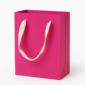 lot 2622 image: Aosric 30 Pack 4.5x2.5x6 Pink Gift Bags   Small Sturdy & Reusable Premium Gift Bags for Jewelry, Candles, Candy, Cosmetics, Boutique Gift, Party Favors, Weddings, Birthdays, Christmas and Holidays