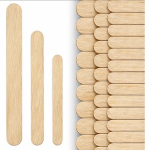 lot 2639 image: 300PCS Wooden Jumbo Sticks for Crafts   864.5 Inch Wooden Jumbo Craft Canes Bulk for DIY Timbered Wax Popsicle Sticks for Handicrafts