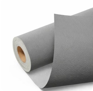 lot 2669 image: OcePor Self Adhesive Leather Repair Patch, 17 x 160 inch Leather Repair Tape, Leather Patches for Furniture, Vinyl Leather Repair Kit for Couches, Boat Seats, Furniture, Cars(Grey)
