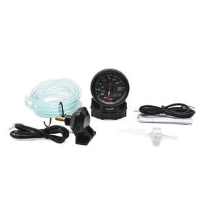 lot 2687 image: $104 2 52mm 7 Colors LED Racing Gauge BoostWaterOil TempOil PressureVoltAir Fuel RatioEGTTachometer Car  Pods 12V(Boost Gauge PSI)