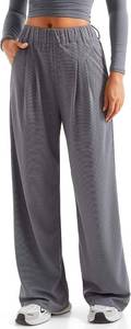 lot 2742 image: SUUKSESS Women Leg Pants Elastic High Waisted Work Pants Pants Medium
