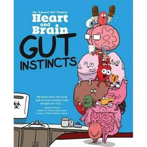 lot 2755 image: Heart and Brain Heart and Brain Gut Instincts An Awkward Yeti Collection Volume 2, Book 2, (Paperback)