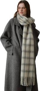 lot 2768 image: Women Long Plaid Chunky Scarf Oversized Big Thick Soft Blanket Scarf Cold Weather Winter Warm Wrap Shawl Ladies Gifts
