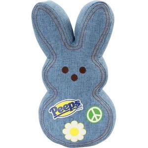 lot 2852 image: Peeps Denim Bunny Plush