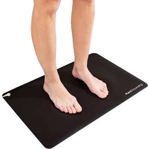 lot 11552 image: Puregrounding  Grounding Mat 16 x 24 for Sleep, Pain Relief, Anti-Inflammation, Mood, Indoor Grounding, Conductive Carbon
