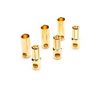 lot 11586 image: Dynamite Gold Bullet Connector Set 5.5mm 3 DYNC0089