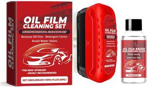 lot 11611 image: Automotive Oil Film Cleaning Brush for Car Windows, Clear Vision Glass Cleaner, Car Windshield Cleaner, Prevents Rain and Fog Cleaning Glass Brush (1)