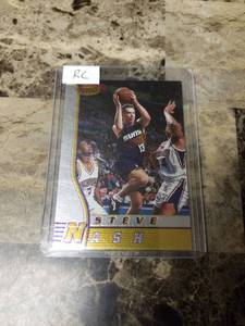 lot 1008 image: 1997 Topps Bowmans Best Steve Nash Phoenix Suns Rookie Basketball Card