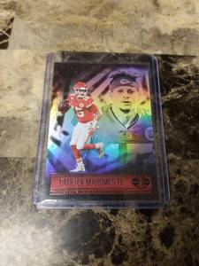 lot 1024 image: 2021 Panini Illusions Football Patrick Mahomes Kansas City Chiefs Card