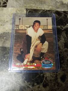 1993 Topps Stadium Club Ultra Pro Willie Mays San Francisco Giants Limited Edition Baseball Card