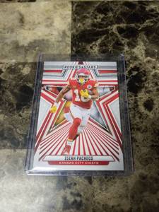 lot 1042 image: 2024 Panini Rookies and Stars Football Isiah Pacheco Kansas City Chiefs Card