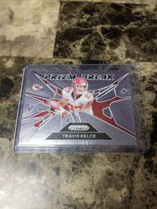 lot 1053 image: 2024 Panini Prizm Football Travis Kelce Kansas City Chiefs Card