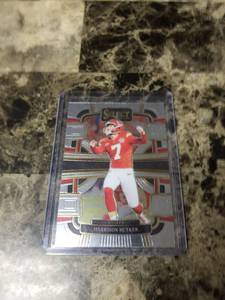 lot 1054 image: 2023 Panini Select Football Harrison Butker Kansas City Chiefs Card