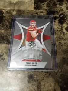 lot 1059 image: 2024 Panini Mosaic Football Travis Kelce Kansas City Chiefs Card