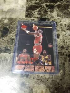 lot 1071 image: 1998 Upper Deck Michael Jordan Chicago Bulls Basketball Card