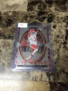 lot 1073 image: 2024 Panini Select Football Xavier Worthy Kansas City Chiefs Rookie Card