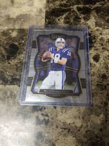 lot 1084 image: 2017 Panini Select Football Peyton Manning Indianapolis Colts Card
