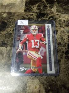 lot 1085 image: 2022 Panini Chronicles Luminance Football Brock Purdy San Francisco 49ers Rookie Card